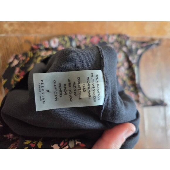 Peruvian Connection Turkish Floral MIDI tank Dress XS - Picture 4 of 5